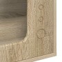 Casa para Gatos Sonoma 51 x 30 x 42 cm Madera de ingeniería en Mobiliario para gatos | Comprar online en Foru.es