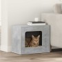 Casa para Gatos Concreto 51 x 30 x 42 cm Madera de ingeniería en Mobiliario para gatos | Comprar online en Foru.es