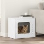 Casa para Gatos Brillante 51 x 30 x 42 cm Madera de ingeniería en Mobiliario para gatos | Comprar online en Foru.es