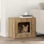 Casa para Gatos Roble Artesanal 51 x 30 x 42 cm en Mobiliario para gatos | Comprar online en Foru.es