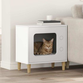 Casa para Gatos 51 x 30 x 52 cm Madera de ingeniería en Mobiliario para gatos | Comprar online en Foru.es