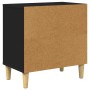 Casa para Gatos Negro 51 x 30 x 52 cm Madera de ingeniería en Mobiliario para gatos | Comprar online en Foru.es