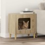 Casa para Gatos Sonoma 51 x 30 x 52 cm Madera de ingeniería en Mobiliario para gatos | Comprar online en Foru.es