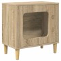 Casa para Gatos Sonoma 51 x 30 x 52 cm Madera de ingeniería en Mobiliario para gatos | Comprar online en Foru.es