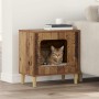 Casa para Gatos Madera vieja 51 x 30 x 52 cm en Mobiliario para gatos | Comprar online en Foru.es