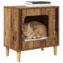 Casa para Gatos Madera vieja 51 x 30 x 52 cm en Mobiliario para gatos | Comprar online en Foru.es