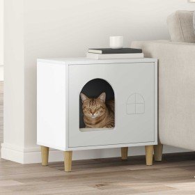 Casa para Gatos 51 x 30 x 52 cm Madera de ingeniería en Mobiliario para gatos | Comprar online en Foru.es