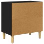 Casa para Gatos Negro 51 x 30 x 52 cm Madera de ingeniería en Mobiliario para gatos | Comprar online en Foru.es
