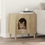 Casa para Gatos Sonoma 51 x 30 x 52 cm Madera de ingeniería en Mobiliario para gatos | Comprar online en Foru.es