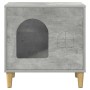 Casa para Gatos Concreto 51 x 30 x 52 cm Madera de ingeniería en Mobiliario para gatos | Comprar online en Foru.es