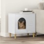 Casa para Gatos Brillante 51 x 30 x 52 cm Madera de ingeniería en Mobiliario para gatos | Comprar online en Foru.es