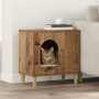 Casa para Gatos Madera vieja 51 x 30 x 52 cm en Mobiliario para gatos | Comprar online en Foru.es
