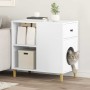 Casa para Gatos 72 x 42.5 x 70 cm Madera de ingeniería en Mobiliario para gatos | Comprar online en Foru.es