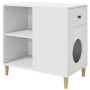 Casa para Gatos 72 x 42.5 x 70 cm Madera de ingeniería en Mobiliario para gatos | Comprar online en Foru.es