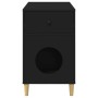 Casa para Gatos Negro 72 x 42.5 x 70 cm Madera de ingeniería en Mobiliario para gatos | Comprar online en Foru.es