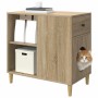 Casa para Gatos Sonoma 72 x 42.5 x 70 cm Madera de ingeniería en Mobiliario para gatos | Comprar online en Foru.es