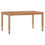Juego de comedor de jardín 7 piezas madera maciza de teca de vidaXL, Conjuntos de jardín - Ref: Foro24-3155772, Precio: 1,00 ...