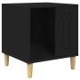 Casa para perros Negro 44 x 42 x 49 cm Madera de ingeniería en Casetas para perros | Comprar online en Foru.es
