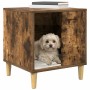 Casa para perros Roble ahumado 44 x 42 x 49 cm en Casetas para perros | Comprar online en Foru.es