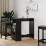 Mesa de Bar con estante Roble Negro 101 x 40 x 103,5 cm en Mesas de comedor | Comprar online en Foru.es