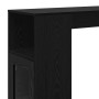 Mesa de Bar con estante Roble Negro 101 x 40 x 103,5 cm en Mesas de comedor | Comprar online en Foru.es