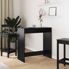 Mesa de Bar Roble Negro 102 x 50 x 103,5 cm en Mesas de comedor | Comprar online en Foru.es