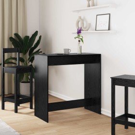 Mesa de Bar Roble Negro 102 x 50 x 103,5 cm en Mesas de comedor | Comprar online en Foru.es