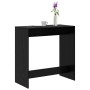 Mesa de Bar Roble Negro 102 x 50 x 103,5 cm en Mesas de comedor | Comprar online en Foru.es
