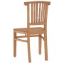Juego de comedor para jardín 5 piezas madera maciza de teca de vidaXL, Conjuntos de jardín - Ref: Foro24-3155766, Precio: 614...