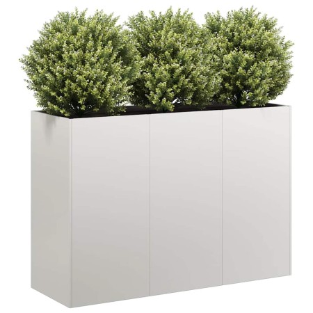 Jardinera 120x40x80 cm acero inoxidable en Macetas y jardineras | Comprar online en Foru.es