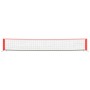 Red de tenis poliéster negro y rojo 600x100x87 cm de vidaXL, Redes de tenis - Ref: Foro24-93759, Precio: 72,45 €, Descuento: %
