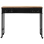 Mesa consola madera MDF y abeto 100x33,5x80 cm en Mesas auxiliares | Comprar online en Foru.es