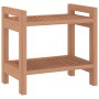 Mesa auxiliar de baño madera maciza de teca 45x30x45 cm de vidaXL, Accesorios para el baño - Ref: Foro24-340753, Precio: 65,7...