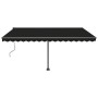 Toldo de pie automático gris antracita 400x350 cm en Toldos | Comprar online en Foru.es