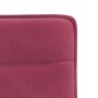 Sillas de comedor 4 unidades terciopelo rojo tinto en Sillas de comedor | Comprar online en Foru.es