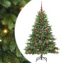 Árbol de Navidad artificial con 150 LED Verde 120 cm PE y PVC en Decoración Festiva y Estacional | Comprar online en Foru.es
