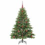 Árbol de Navidad artificial con 150 LED Verde 120 cm PE y PVC en Decoración Festiva y Estacional | Comprar online en Foru.es