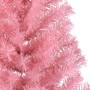 Medio árbol de Navidad artificial con soporte PVC rosa 120 cm en Decoración Festiva y Estacional | Comprar online en Foru.es
