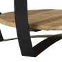 Mesa de centro de madera de mango rugosa 65x32 cm en Mesas de centro | Comprar online en Foru.es