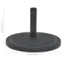 Base de sombrilla de resina redonda negro 14 kg de vidaXL, Bases para sombrillas - Ref: Foro24-43657, Precio: 51,32 €, Descue...