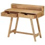 Escritorio de madera de mango rugosa 100x45x90 cm en Oficina | Comprar online en Foru.es