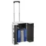 Maleta trolley de piloto aluminio plateado 47x39x27 cm de vidaXL, Neceseres - Ref: Foro24-91844, Precio: 84,70 €, Descuento: %