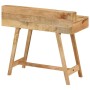 Escritorio de madera de mango rugosa 100x45x90 cm en Oficina | Comprar online en Foru.es