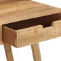 Escritorio de madera de mango rugosa 100x45x90 cm en Oficina | Comprar online en Foru.es
