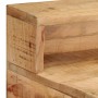 Escritorio de madera de mango rugosa 100x45x90 cm en Oficina | Comprar online en Foru.es
