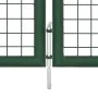 Puerta de malla de jardín acero verde 400x75 cm de vidaXL, Puertas de jardín - Ref: Foro24-145747, Precio: 260,30 €, Descuent...