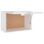 Armario colgante cocina madera ingeniería blanco brillo de vidaXL, Armarios de cocina - Ref: Foro24-802518, Precio: 50,88 €, ...