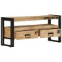 Mueble de TV de madera maciza de mango 100x30x45 cm de vidaXL, Muebles TV - Ref: Foro24-249858, Precio: 188,03 €, Descuento: %