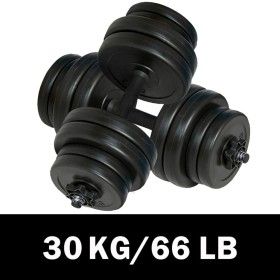Juego de mancuernas 2x15 kg de vidaXL, Peso libre - Ref: Foro24-90267, Precio: 82,12 €, Descuento: %