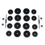 Juego de mancuernas 2x15 kg de vidaXL, Peso libre - Ref: Foro24-90267, Precio: 82,12 €, Descuento: %